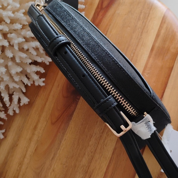 Kate Spade π₯ NWT π₯ Glittery Black Crossbody Bag. Glimmer - NEVER WORN! - Picture 9 of 17